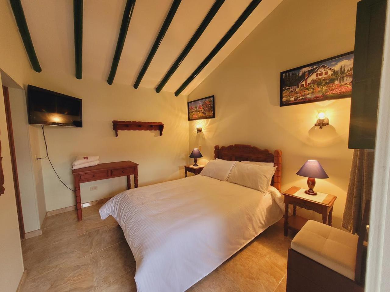 Hospederia Beth Sarim Otel Villa de Leyva Dış mekan fotoğraf